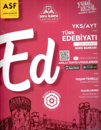 Soru Kalesi Yayınları AYT Türk Edebiyatı Çek Kopart Akıllı Soru Bankası Föyü