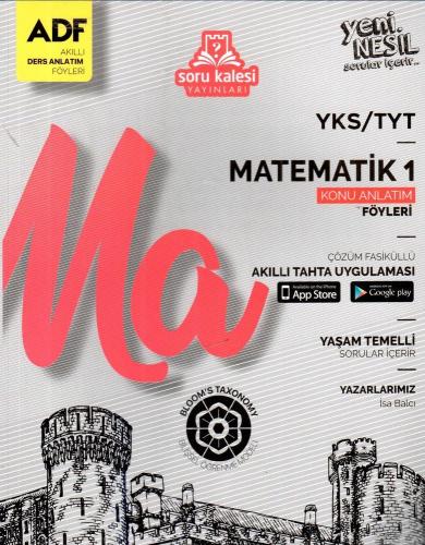 Soru Kalesi Yayınları TYT Matematik 1 Çek Kopart Akıllı Konu Anlatım Föyü