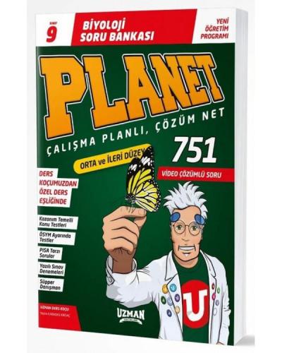Uzman Yayınları 9. Sınıf Biyoloji Planet Soru Bankası