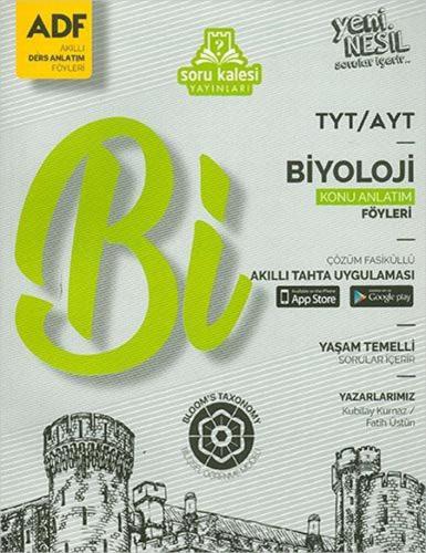 Soru Kalesi Yayınları TYT AYT Biyoloji Konu Anlatım Föyleri