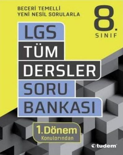 Tudem Yayınları 8. Sınıf LGS 1. Dönem Tüm Dersler Soru Bankası