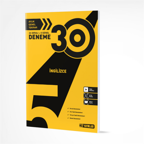 Hız Yayınları 5. SINIF İNGİLİZCE 30LU DENEME