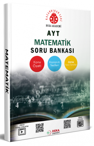 AYT Matematik Soru Bankası Deka Akademi Yayınları