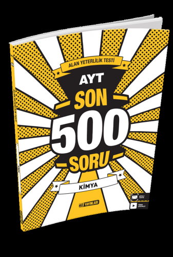 AYT SON 500 SORU KİMYA
