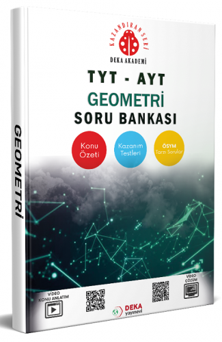 TYT AYT Geometri Soru Bankası Deka Akademi Yayınları