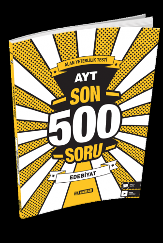 Hız Yayınları AYT SON 500 SORU EDEBİYAT
