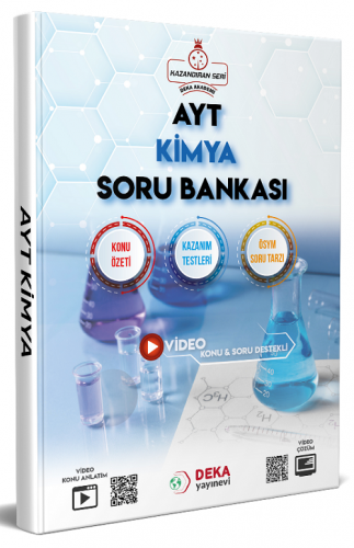AYT Kimya Soru Bankası Deka Akademi Yayınları