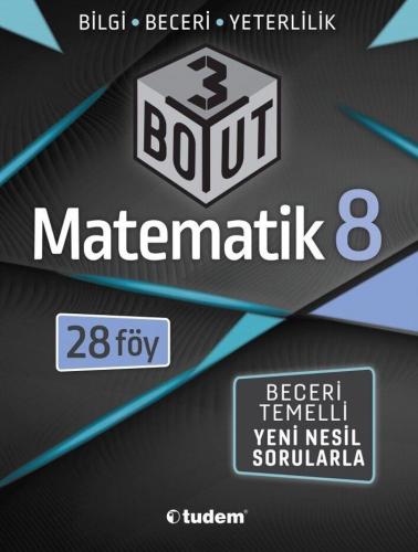 Tudem Yayınları 8. Sınıf Matematik 3 Boyut 28 li Föy