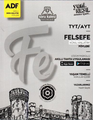 Soru Kalesi Yayınları TYT AYT Felsefe Çek Kopart Akıllı Konu Anlatım Föyü