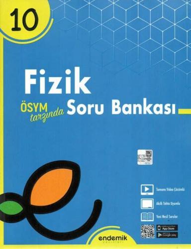 Endemik Yayınları 10. Sınıf Fizik Soru Bankası