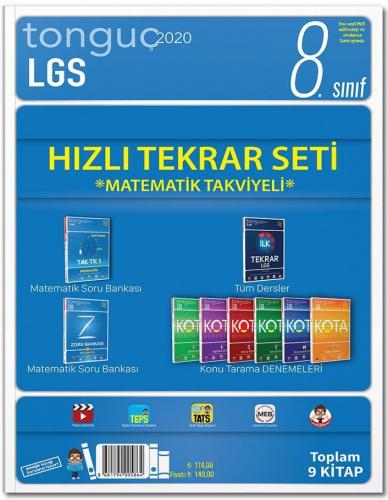 Tonguç Akademi 8. Sınıf LGS Hızlı Tekrar Seti Matematik Takviyeli