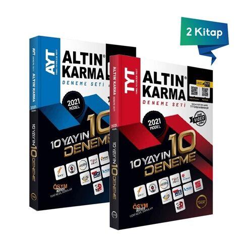 Altın Karma 2021 TYT ve AYT 10 Farklı Yayın 10 Deneme Seti