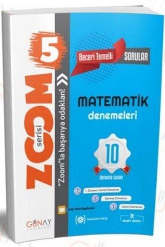 Günay Yayınları 5. Sınıf Matematik 10 lu Denemeleri Zoom Serisi