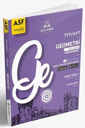 Soru Kalesi Yayınları TYT AYT Geometri Çek Kopart Akıllı Soru Bankası Föyü