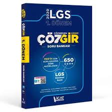 İCAT YAYINLARI ÇÖZGİR Lgs Yeni1.Dönem Soru Bankası