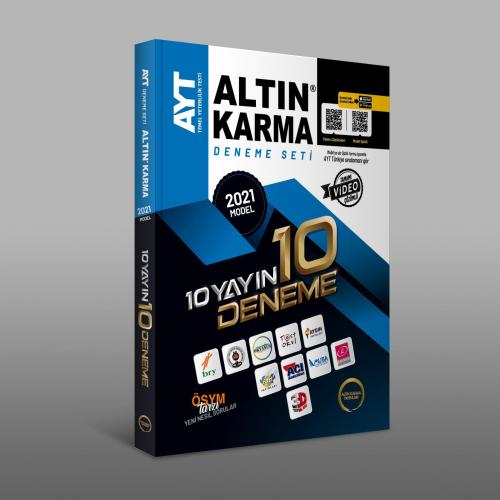 Altın Karma 2021 AYT 10 Farklı Yayın 10 Farklı Deneme