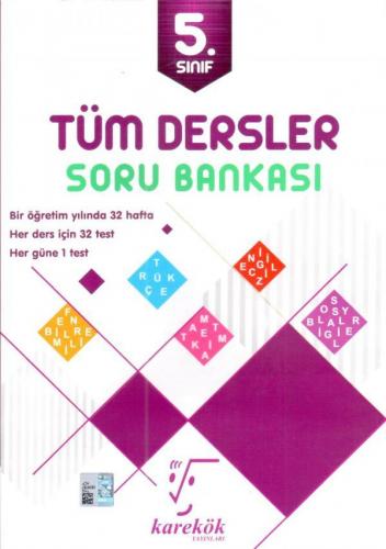 Karekök Yayınları 5. Sınıf Tüm Dersler Soru Bankası