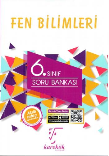 Karekök Yayınları 6. Sınıf Fen Bilimleri Soru Bankası