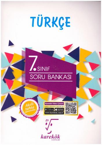 Karekök Yayınları 7. Sınıf Türkçe Soru Bankası