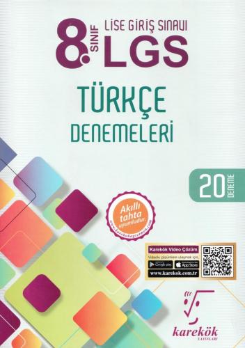 Karekök 8.Sınıf LGS Türkçe Denemeleri