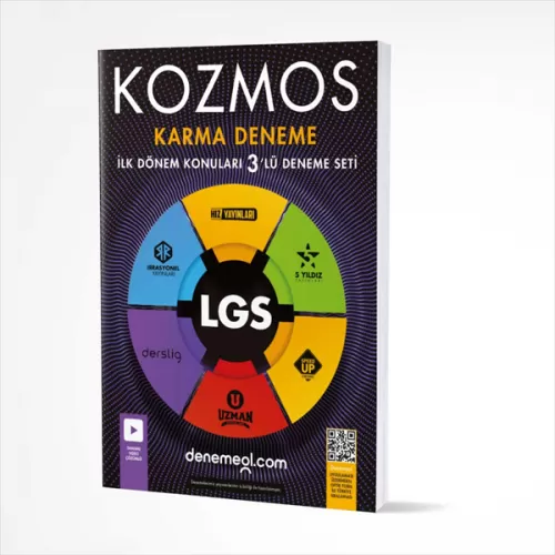 KOZMOS LGS KARMA İLK DÖNEM KONULARI 3LÜ DENEME SET