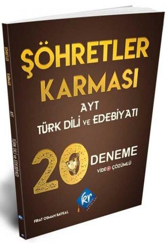 KR Akademi AYT Şöhretler Karması Türk Dili ve Edebiyatı Video Çözümlü 20 Deneme
