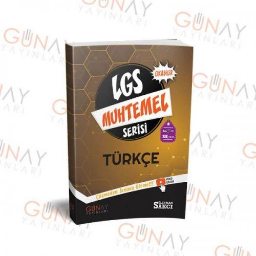 GÜNAY YAYINLARI LGS MUHTEMEL SERİSİ TÜRKÇE SORU BANKASI