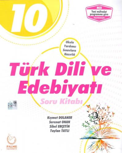 Palme 10. Sınıf Türk Dili ve Edebiyatı Soru Kitabı