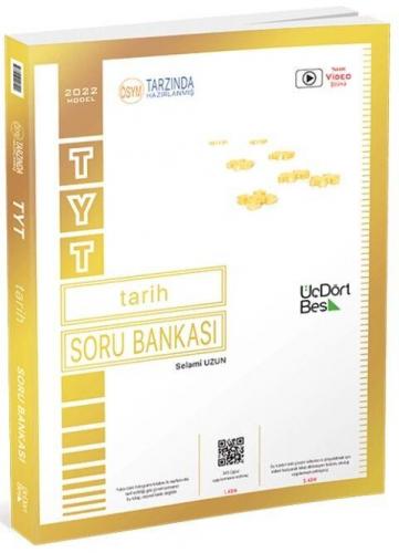 ÜçDörtBeş Yayınları TYT Tarih Soru Bankası