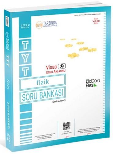 ÜçDörtBeş Yayınları TYT Fizik Soru Bankası