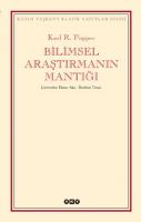 Bilimsel Araştırmanın Mantığı