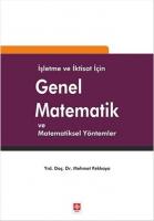 İşletme ve İktisat için Genel Matematik ve Matematiksel Yöntemler