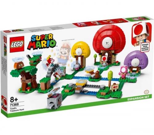 LEGO Super Mario 71368 Toadun Hazine Avı Ek Macera Yapım Seti 464 Parç