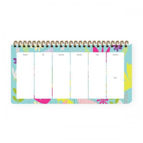 Turnowsky 13x27 Spiralli Stickerli Planner Jasmine
