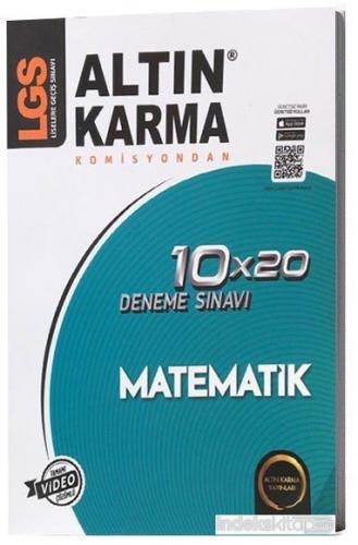 Altın Karma 8. Sınıf LGS Matematik 10x20 Deneme