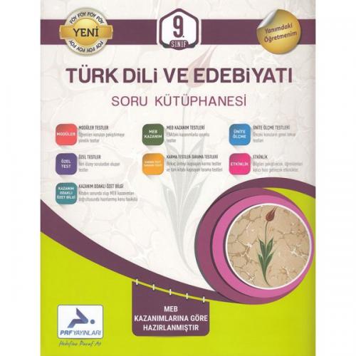 PRF 9. Sınıf Türk Dili ve Edebiyatı Soru Kütüphanesi