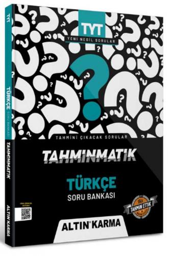 Altın Karma YKS TYT Türkçe Tahminmatik Soru Bankası Altın Karma Yayınl