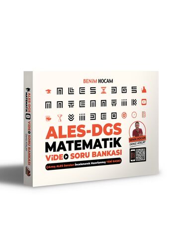 Benim Hocam Yayınları 2021 ALES DGS Matematik Video Soru Bankası