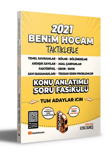 2021 Tüm Adaylar İçin Taktiklerle Temel Kavramlar ve Sayılar Konu Anla