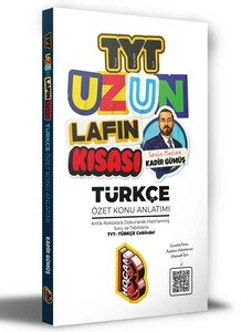 Benim Hocam Yayınları 2021 TYT Uzun Lafın Kısası Türkçe Özet Konu Anla