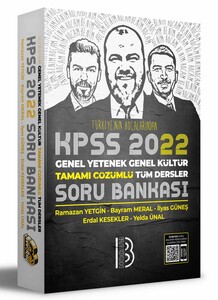 Benim Hocam Yayınları 2022 KPSS Genel Yetenek Genel Kültür Tamamı Çözü