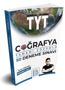 Benim Hocam Yayınları TYT Coğrafya Tamamı Çözümlü 50 Deneme Sınavı