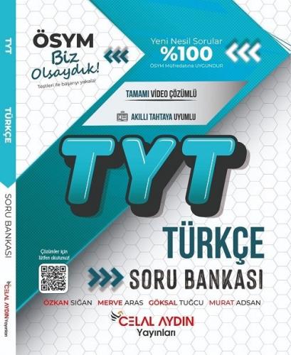 Celal Aydın YKS TYT Türkçe Soru Bankası Celal Aydın Yayınları