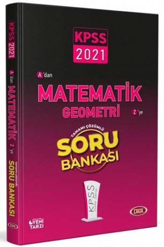 ​Data Yayınları 2021 KPSS Matematik Geometri Tamamı Çözümlü Soru Banka