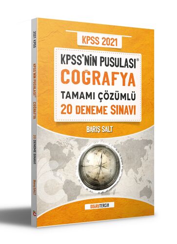 Doğru Tercih Yayınları 2021 KPSS'NİN Pusulası Coğrafya Tamamı Çözümlü 