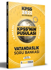 Doğru Tercih Yayınları 2022 KPSS'NİN Pusulası Vatandaşlık Soru Bankası