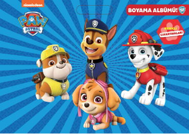 PAW PATROL BOYAMA ALBÜMÜ
