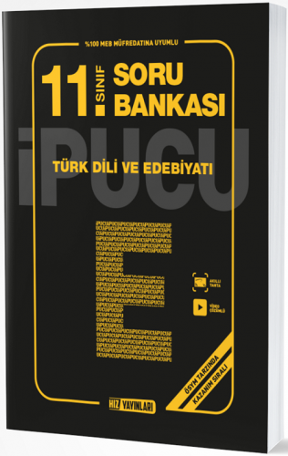 Hız 11. Sınıf Türk Dili ve Edebiyatı İpucu Soru Bankası Hız Yayınları