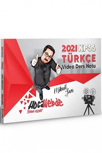 HocaWebde Yayınları 2021 KPSS Türkçe Video Ders Notu