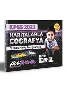 HocaWebde Yayınları 2022 KPSS Haritalarla Coğrafya